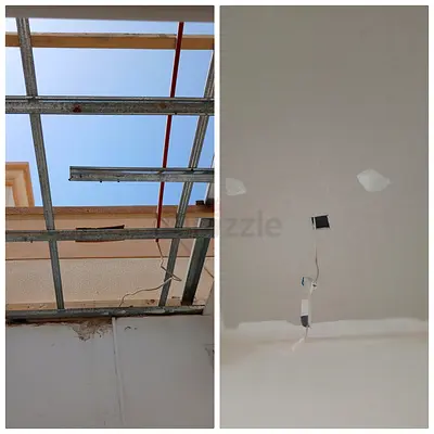 Gypsum Ceiling installation, repair and renovation 24/7