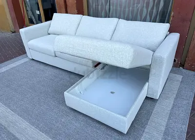 Ikea vimle L shape sofa bed with mattress