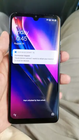 Oneplus 7t 8gb&128gb back glass broken in good working condition