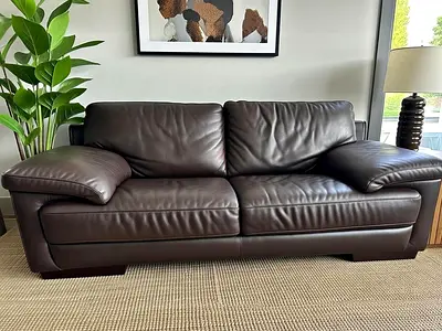 Natuzzi Leather Sofa