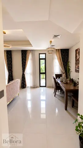 Spacious 3BR Townhouse with Maid’s Room | Landscaped Garden | DAMAC Hills 2