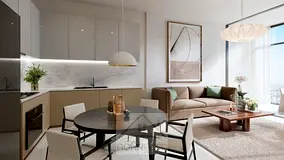 High-Floor 2BR | Al Habtoor Tower | Multiple Skyline & Sea Views | Furnished Apartment