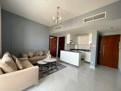 شقة مفروشة بغرفة نوم واحدة | برج BNH 3 | الوصول إلى الشرفة والمسبح