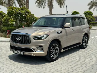 Infiniti Qx80 GCC 2019 Agency Maintained Original Paint in Excellent Condition