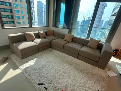 Ikea modular sofa with storages