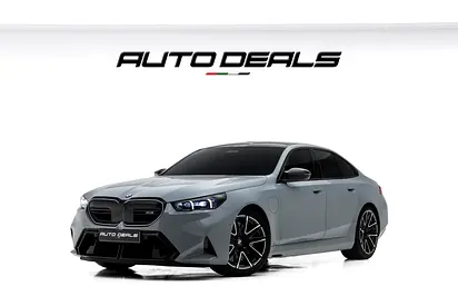 2025 BMW M5 | GCC Specs | Under Warranty | Service Contract | Low Mileage | Fully Loaded | 4.4L V8