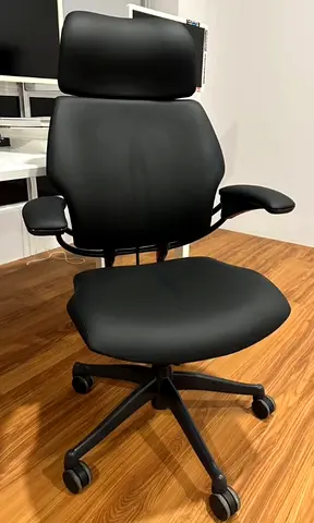 Human scale office chair