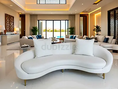 The ONE Arc sofa white