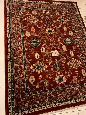 Turkish Red/Maroon rug from IKEA.