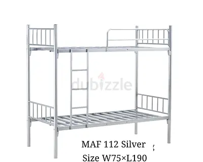 Brand New Silver Bunk Beds Available. .
