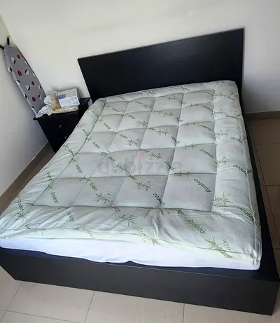 Ikea Queen size bed with mattress available in perfect condition