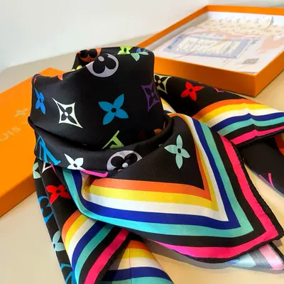 Louis vuitton x Takashi murakami multicolor Scarf