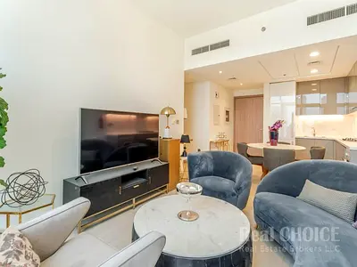 Elegant 2-Bedroom | Azizi Riviera 21 | Furnished