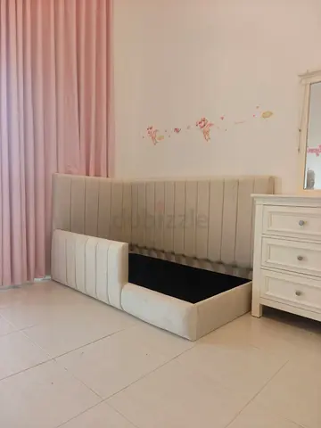 Modern Upholstered Toddler Bed