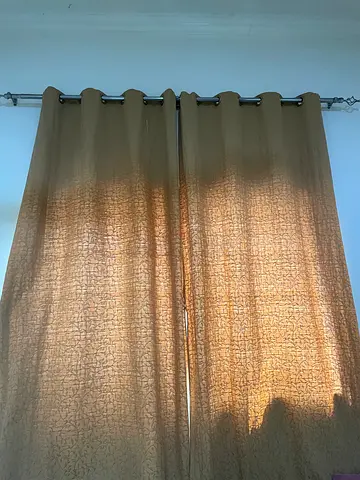 Curtain and rod for urgent sale