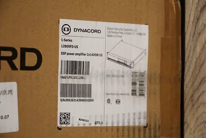 Dynacord CMS 600-3 4 Mic/Line, 2 Mic/Stereo Mixing Console