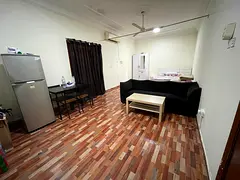 Spacious-bedroom with washroom and kitchen available in a safe and secure in a Vila at Rashidiya