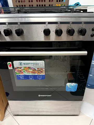 Westpoint 4-Burner Gas Cooker (60x60 cm) – Connected to Central Gas