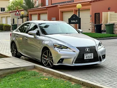 2015 Lexus IS 250 V6 F-Sport, GCC Specs Al-Futtaim, Very Well Maintained, No Accident, 2 Keys