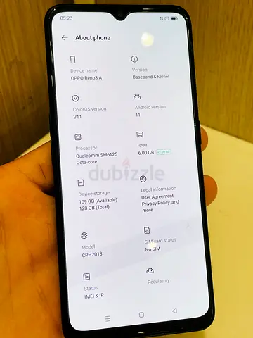OPPO Reno3 A - 128GB, 8gb ram Good Condition