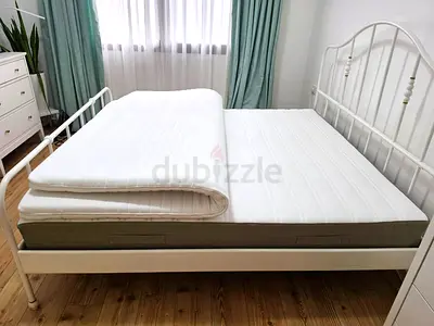 King Size Bed 180 x 200 with Full IKEA Set – Excellent Condition