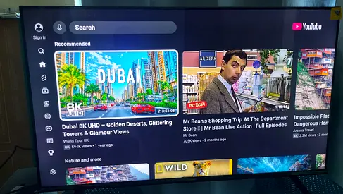 Hisense 43 Inches, UHD, Smart Android TV, 43A62KS, Black