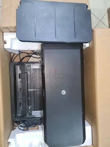 HP OfficeJet All-in-One Printer (used) with cables