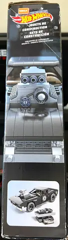 Hot Wheels Buildable Classic Black Race Car - New in Box