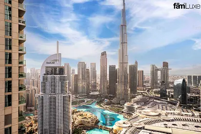 Exclusive | High Floor | Burj and Fountain Views