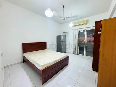 Couple master bedroom available in near karama day to day