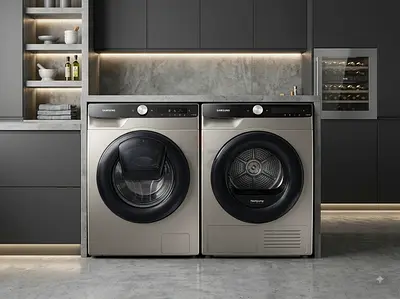 Samsung 9kg Washer & 9kg Dryer Set – Separate Units | Wi-Fi Assist | Latest Model