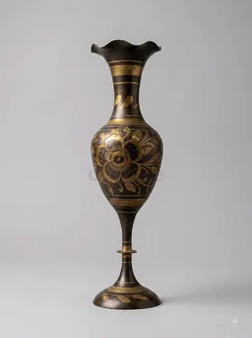 Brass decorative vase 22cm height