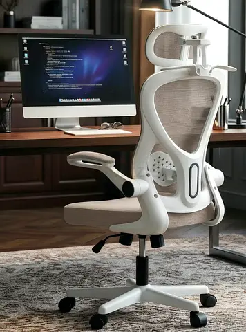 Office Chair with Headrest