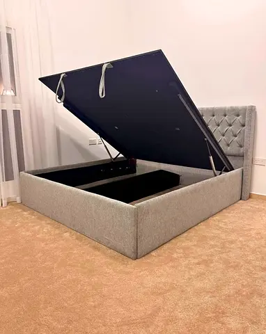 King Size Hydraulic Storage Bed