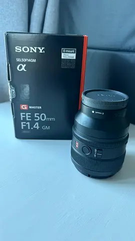 Sony 50mm f1.4 Lense
