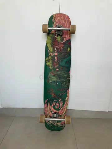 Bastl Bords Bolero 43” longboard skate with Paris Trucks v3 and Blood Orange wheels