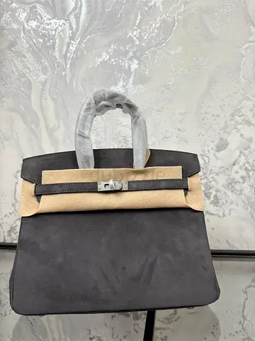 Hermes Brikin 25cm Suede leather