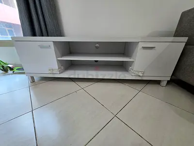 Negotiable TV table/ TV Unit / Entertainment Cabinet with Storage