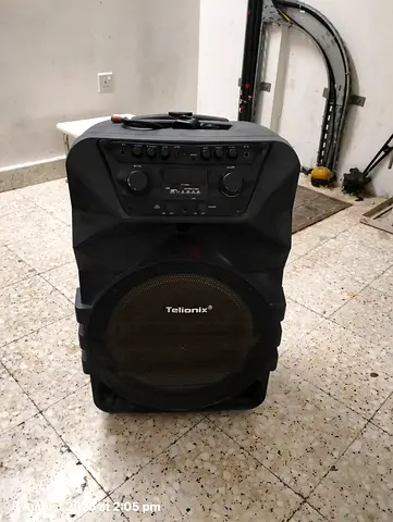 Telionix Portable Bluetooth Party Speaker with Mic