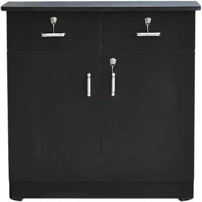 Lockable Filing Cabinet, Shoe Rack & Bookshelf