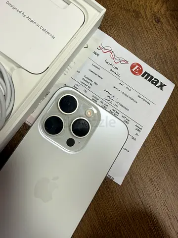 iphone 15 Pro 256 TDRA with Original Box and Invoice