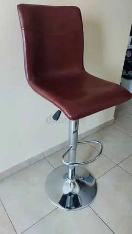 Modern Bar rotating chairs 360° - adjustable height set 2 pcs - excellent condition