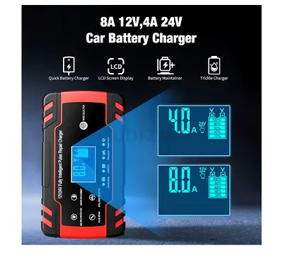 Ultimate Speed Car Battery Charger (12V/24V) - Brand New Box Packed