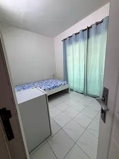 Partition room with private balcony