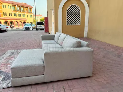 Top quality Crate&Barrel LSHAPE Sofa Beige