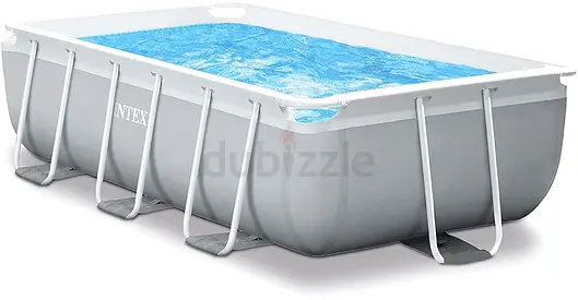 Intex Rectangular Frame Above Ground Swimming Pool