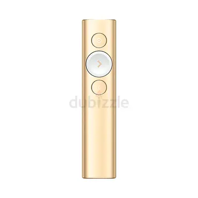 Wireless Presentation Clicker Pointer with Laser - Gold