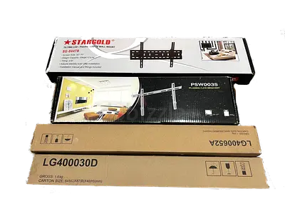 4 x TV Wall Brackets for All kind of TV’s – with box all included.
