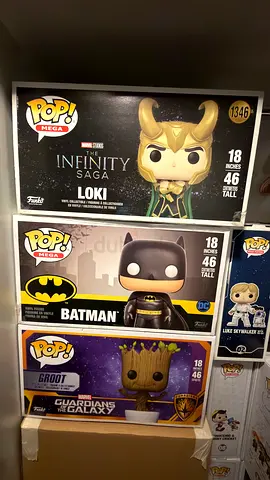 27 Collectible Funko Pop in different Sizes
