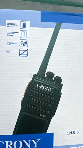 Crony CN-810 Two-Way Walkie Talkie (Handheld Radio)